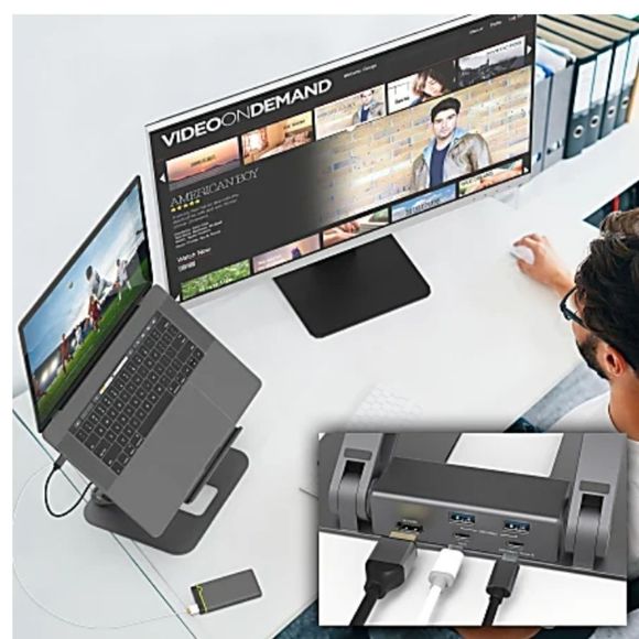 J5 Create Multi-Angle 4K Docking Stand - Picture 5 of 9